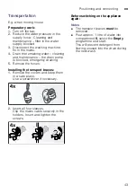 Preview for 43 page of Bosch WAW32560GC Instruction Manual And Installation Instructions