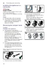 Preview for 16 page of Bosch WAW32568SN Instruction Manual And Installation Instructions