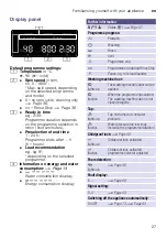 Preview for 27 page of Bosch WAW32569SN Instruction Manual And Installation Instructions