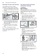 Preview for 46 page of Bosch WAW32569SN Instruction Manual And Installation Instructions