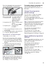 Предварительный просмотр 39 страницы Bosch WAW32597SN Instruction Manual And Installation Instructions