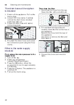 Предварительный просмотр 46 страницы Bosch WAW32597SN Instruction Manual And Installation Instructions