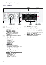 Предварительный просмотр 26 страницы Bosch WAW325I9SN Instruction Manual And Installation Instructions