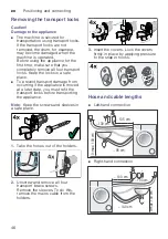 Предварительный просмотр 46 страницы Bosch WAW32640EU Instruction Manual And Installation Instructions