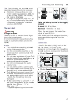 Предварительный просмотр 47 страницы Bosch WAW32640EU Instruction Manual And Installation Instructions