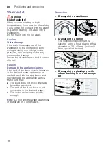 Preview for 18 page of Bosch WAW32660SA Instruction Manual And Installation Instructions