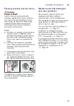 Preview for 39 page of Bosch WAW32660SA Instruction Manual And Installation Instructions