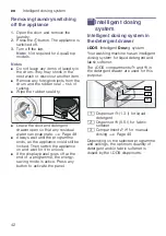 Preview for 42 page of Bosch WAW32660SA Instruction Manual And Installation Instructions