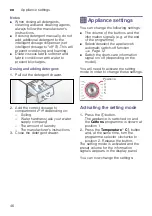 Preview for 46 page of Bosch WAW32660SA Instruction Manual And Installation Instructions