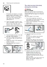 Preview for 50 page of Bosch WAW32660SA Instruction Manual And Installation Instructions