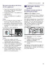 Предварительный просмотр 45 страницы Bosch WAW32899SN Instruction Manual And Installation Instructions