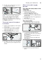 Предварительный просмотр 55 страницы Bosch WAW32899SN Instruction Manual And Installation Instructions