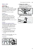 Предварительный просмотр 19 страницы Bosch WAWH2668SN Instruction Manual And Installation Instructions