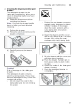 Предварительный просмотр 57 страницы Bosch WAWH2668SN Instruction Manual And Installation Instructions