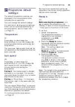 Предварительный просмотр 37 страницы Bosch WAWH2699SN Instruction Manual And Installation Instructions