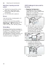 Предварительный просмотр 56 страницы Bosch WAWH2699SN Instruction Manual And Installation Instructions