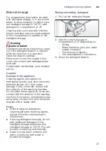 Предварительный просмотр 47 страницы Bosch WAWH26I9SN Instruction Manual And Installation Instructions