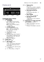 Preview for 27 page of Bosch WAWH26M9SN Instruction Manual And Installation Instructions