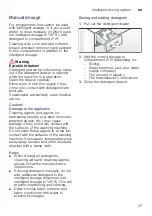 Preview for 47 page of Bosch WAWH26M9SN Instruction Manual And Installation Instructions