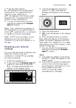 Preview for 51 page of Bosch WAWH26M9SN Instruction Manual And Installation Instructions