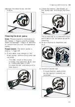 Предварительный просмотр 61 страницы Bosch WAX28EH0BY User Manual And Installation Instructions