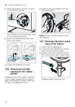 Предварительный просмотр 62 страницы Bosch WAX28EH0BY User Manual And Installation Instructions