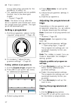 Preview for 42 page of Bosch WAX28EH0GR User Manual And Installation Instructions