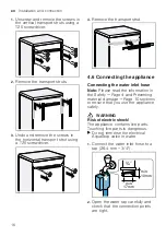 Предварительный просмотр 16 страницы Bosch WAX28EH1GR User Manual And Installation Instructions