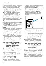 Предварительный просмотр 42 страницы Bosch WAX28MH0BY User Manual And Installation Instructions