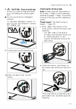 Предварительный просмотр 51 страницы Bosch WAX28MH0BY User Manual And Installation Instructions