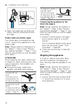 Preview for 18 page of Bosch WAX32GH4GB User Manual And Assembly Instructions