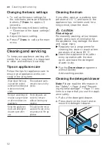 Preview for 52 page of Bosch WAX32GH4GB User Manual And Assembly Instructions