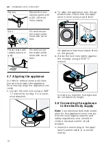 Предварительный просмотр 16 страницы Bosch WAX32K04BY User Manual And Installation Instructions