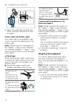 Предварительный просмотр 18 страницы Bosch WAX32K41AU User Manual And Assembly Instructions