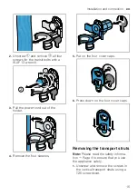 Предварительный просмотр 15 страницы Bosch WAX32KH0BY User Manual And Installation Instructions