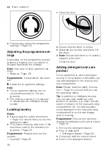 Предварительный просмотр 36 страницы Bosch WAX32KH0BY User Manual And Installation Instructions