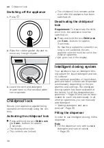 Предварительный просмотр 38 страницы Bosch WAX32KH0BY User Manual And Installation Instructions