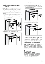 Предварительный просмотр 17 страницы Bosch WAX32LH0HK User Manual And Installation Instructions