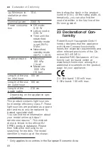 Preview for 68 page of Bosch WAX32LP0SN User Manual And Installation Instructiions