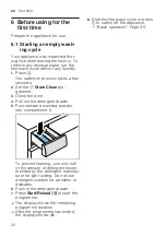 Preview for 20 page of Bosch WAX32M10IL User Manual And Installation Instructions