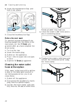 Предварительный просмотр 46 страницы Bosch WAX32M40BY User Manual And Assembly Instructions