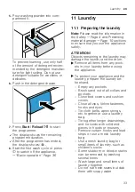 Предварительный просмотр 33 страницы Bosch WAX32M40SG User Manual And Installation Instructions