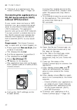 Предварительный просмотр 42 страницы Bosch WAX32MH9GB User Manual And Assembly Instructions