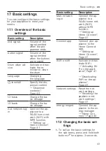 Preview for 43 page of Bosch WAXH2E0LSN User Manual And Installation Instructions