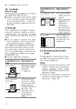 Preview for 14 page of Bosch WAXH2KB0SN User Manual And Installation Instructions