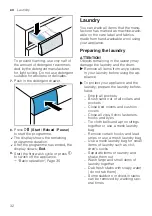 Предварительный просмотр 32 страницы Bosch WAXH2KL0SN User Manual And Installation Instructiions