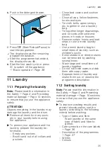 Preview for 35 page of Bosch WAXH2KOLSN User Manual And Installation Instructions