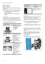 Preview for 14 page of Bosch WAXH2M71NL User Manual And Installation Instructions