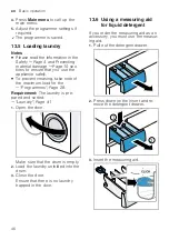 Предварительный просмотр 46 страницы Bosch WAXH8G0LSN User Manual And Installation Instructions