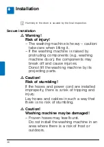 Предварительный просмотр 46 страницы Bosch WAY28740IT Instruction Manual And Installation Instructions